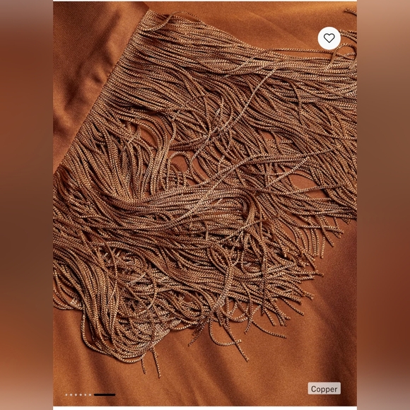 NWT Bronx and Banco Leo Silk-Blend Tie-Waist Maxi Dress - Picture 7 of 9